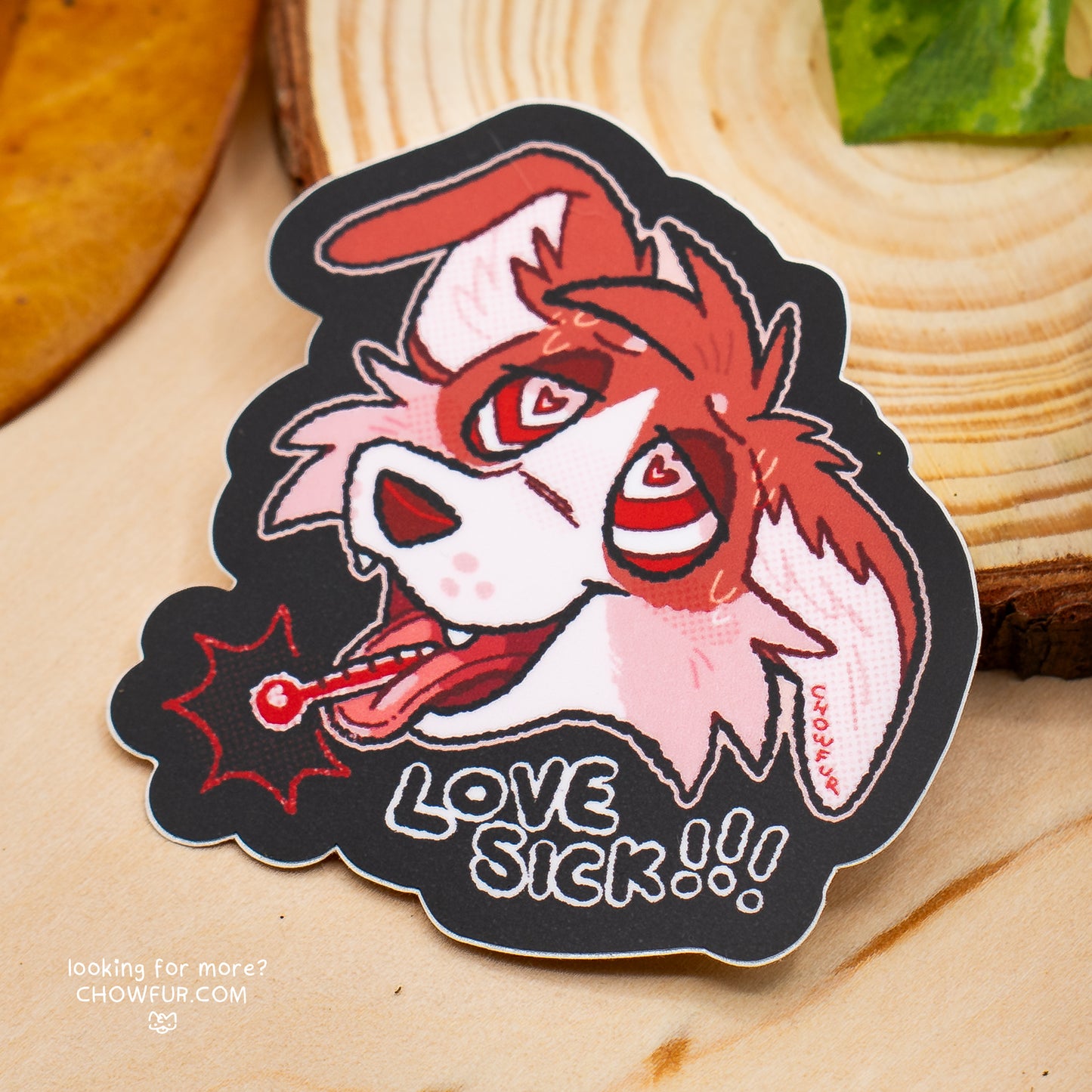 Love Sick Sticker