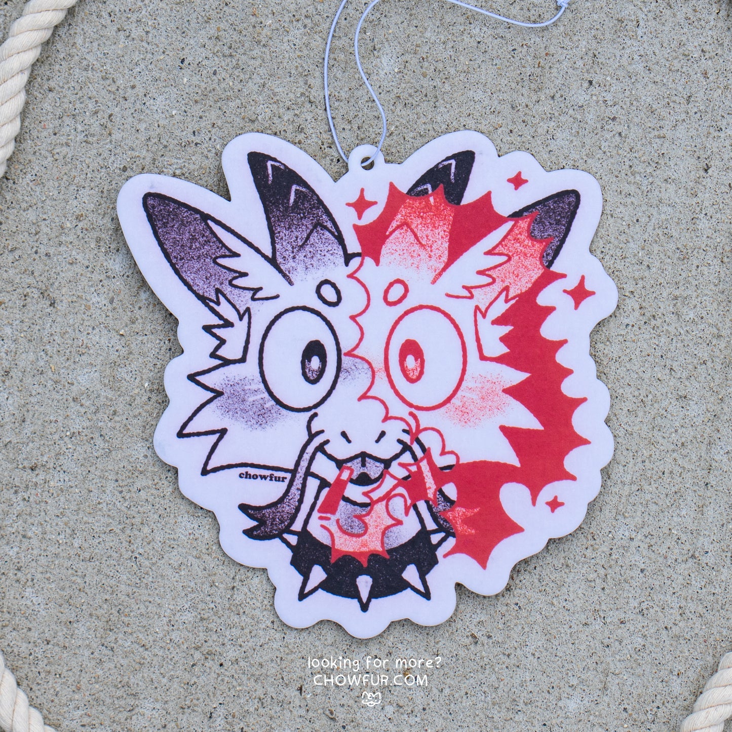 Smoke Screen Dragon Large Airfreshener