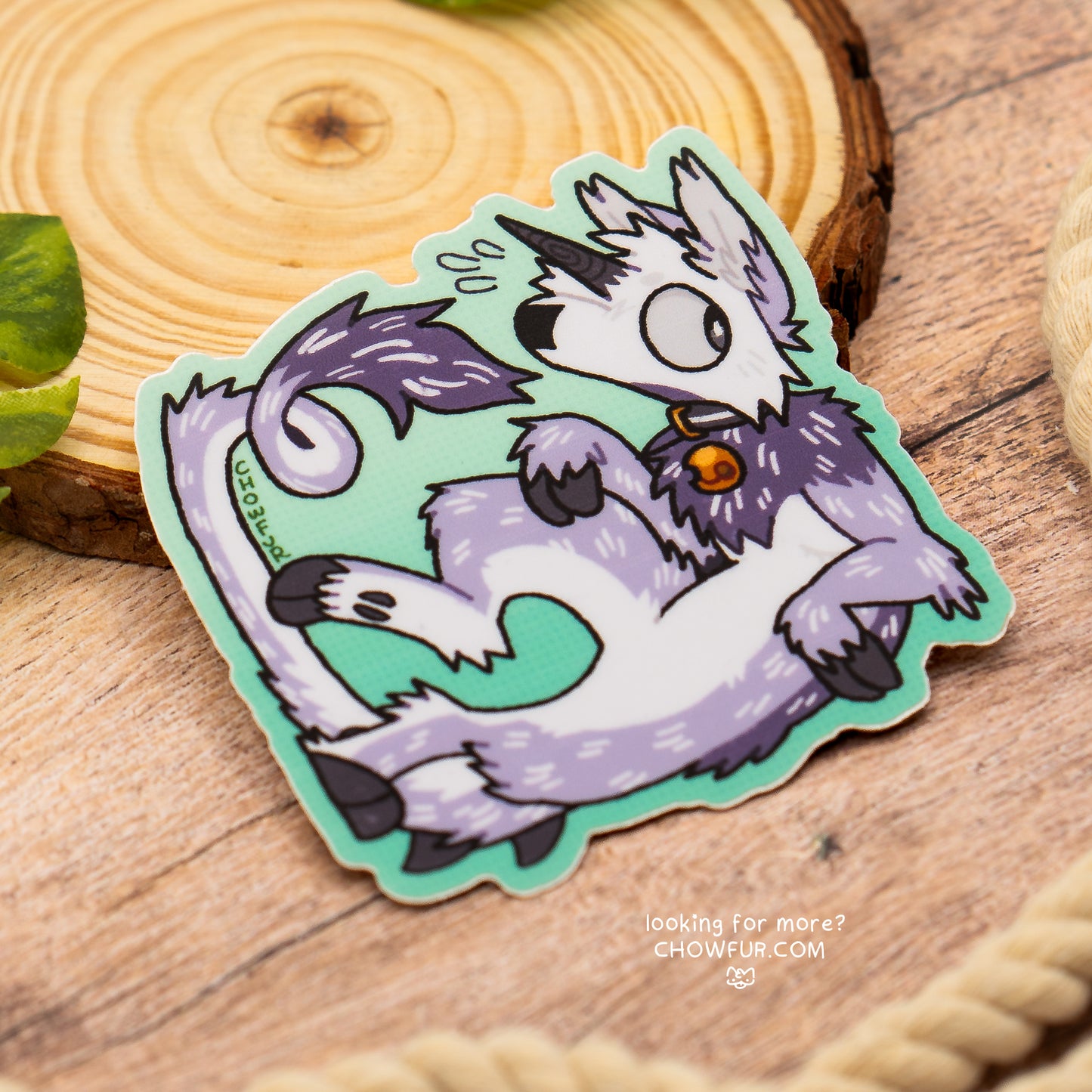 Taro Unicorn Sticker