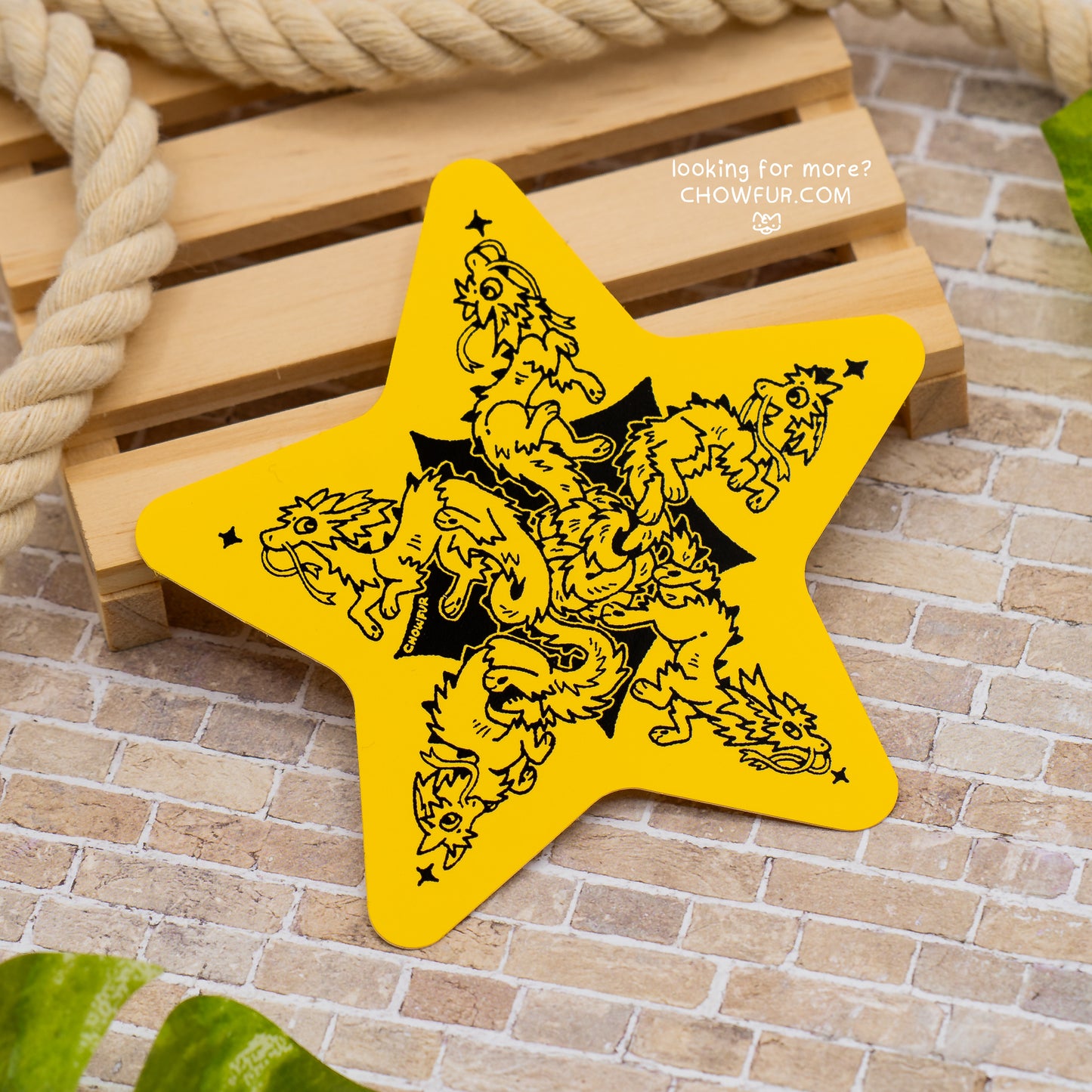 Star Dragon-King Sticker