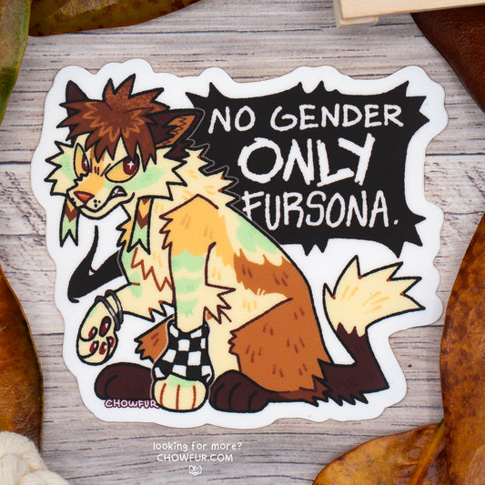 No Gender Sticker
