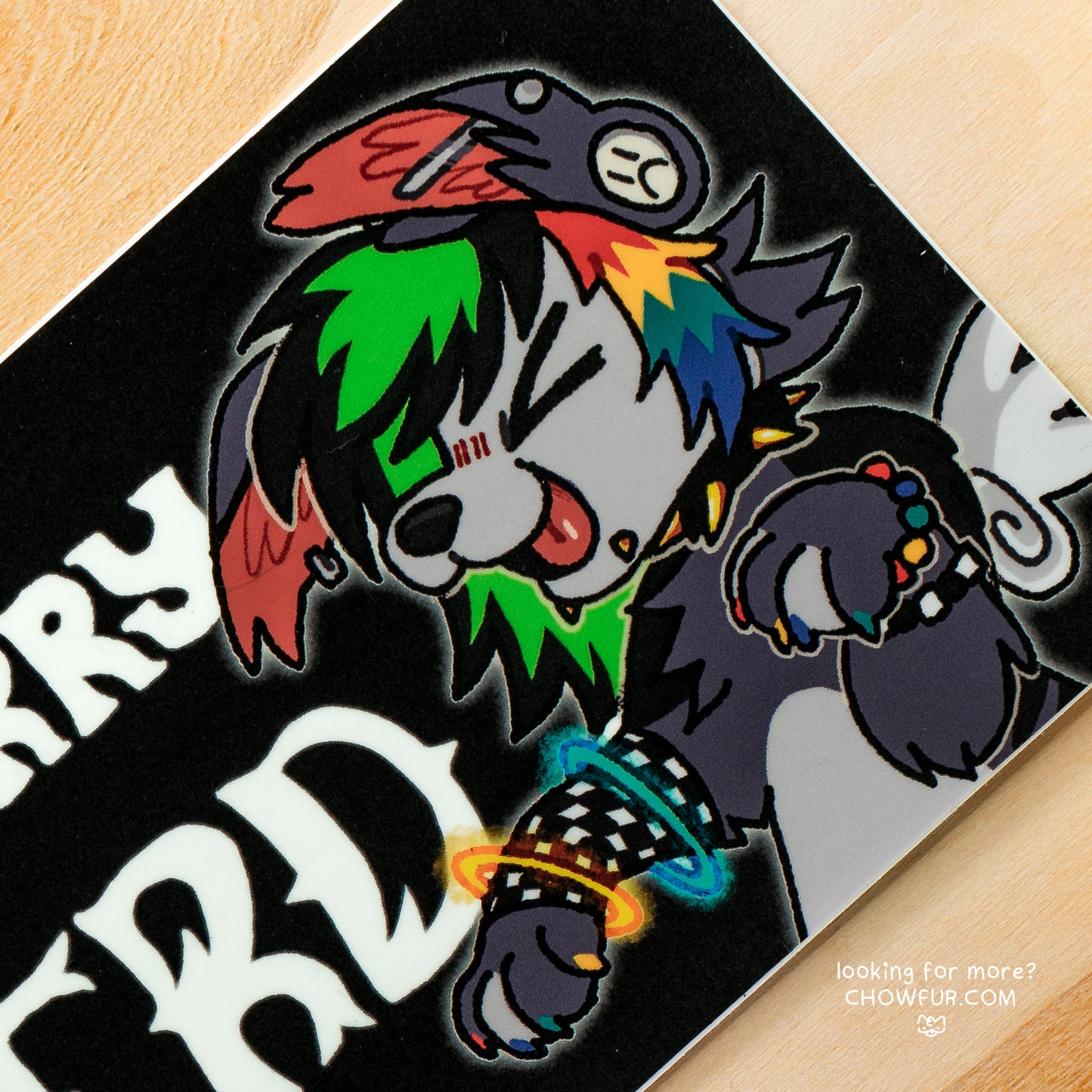 Keep Furry Weird Bumper Sticker
