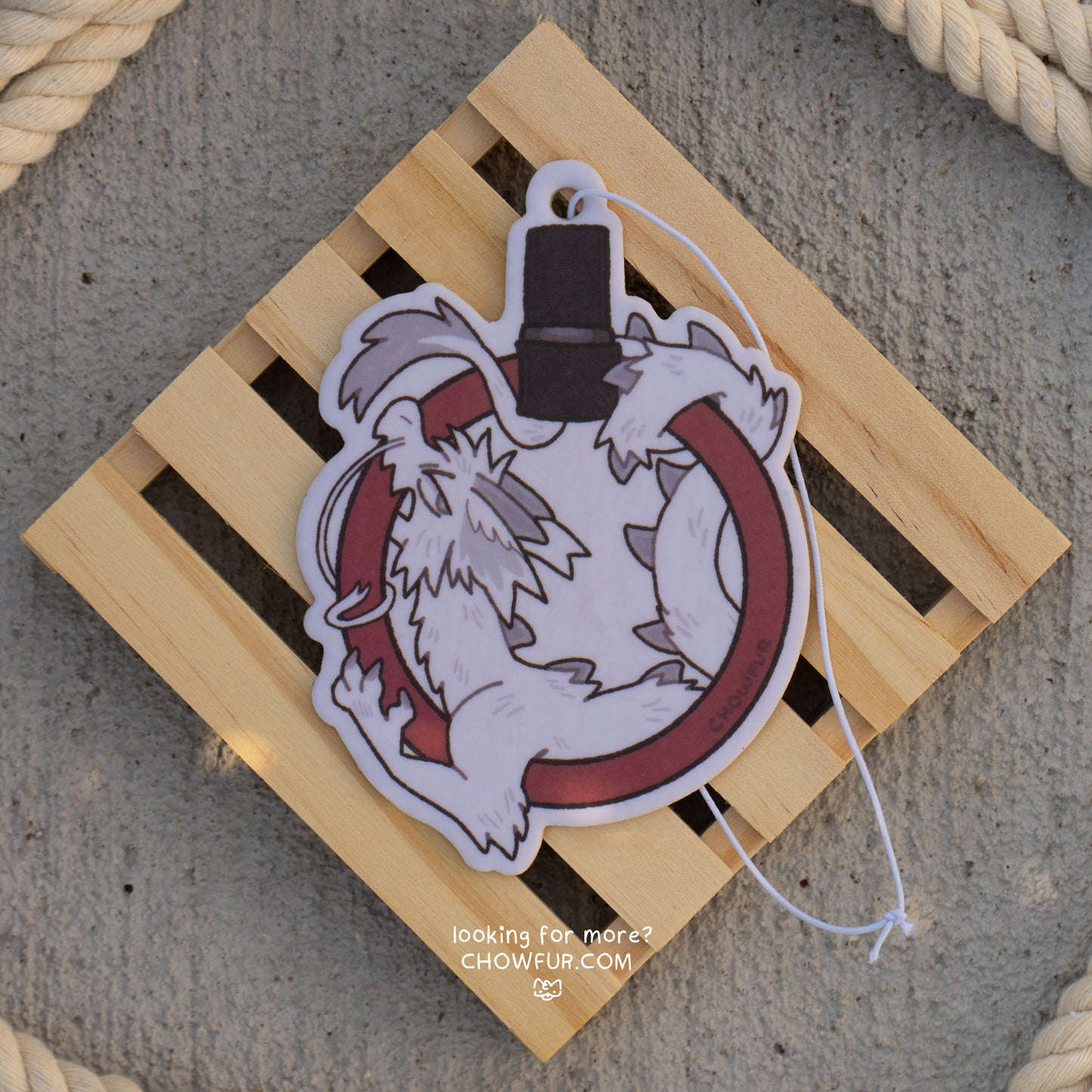 Dragon Tsurikawa Air Freshener - $6 - Furry Air Freshener only from Chowfur.com - Shop now!