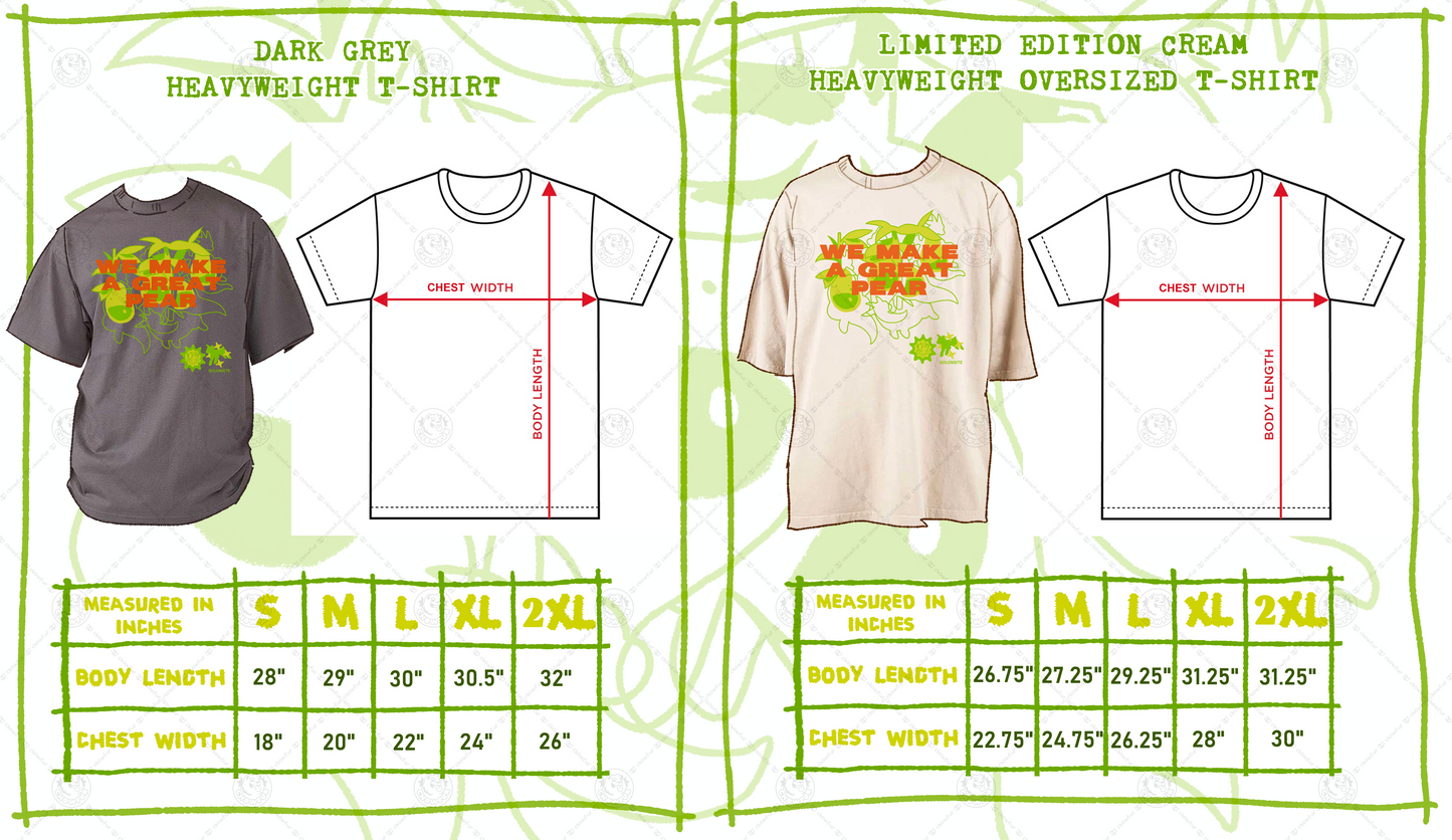 Pear Dragon T-Shirt ✦ PREORDER - $55 - Furry Shirt only from Chowfur.com - Shop now!