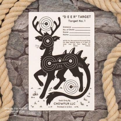 Deer Target Sticker