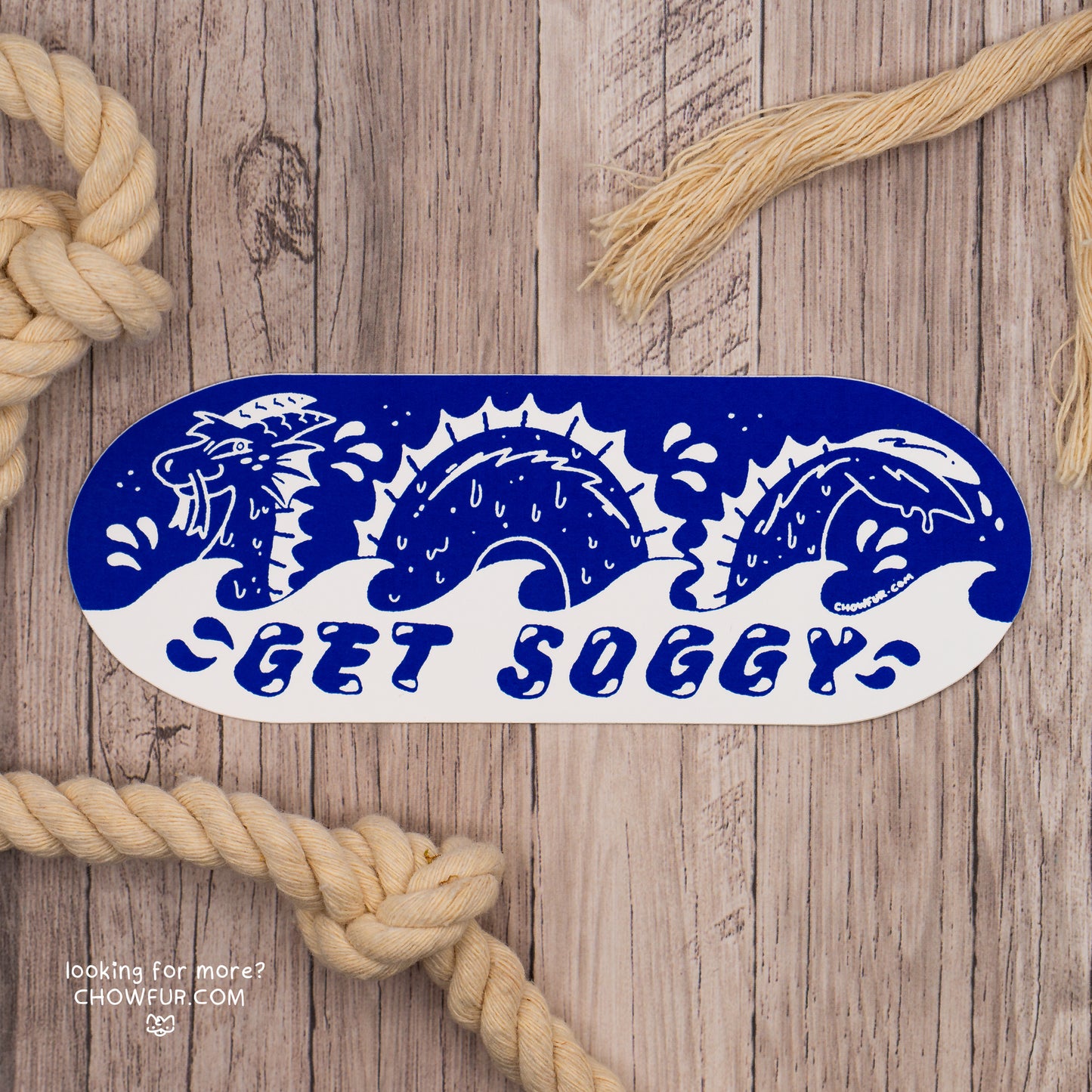Get Soggy Mini-Bumper Sticker