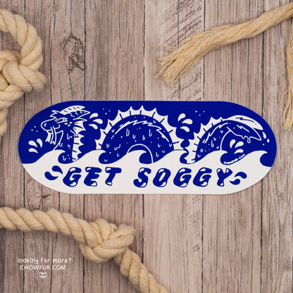 Get Soggy Mini-Bumper Sticker