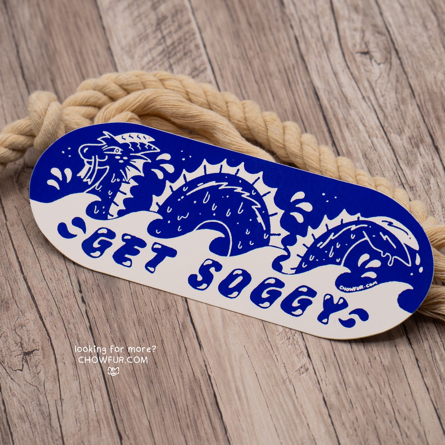 Get Soggy Mini-Bumper Sticker
