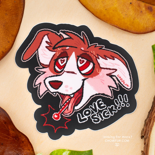 Love Sick Sticker