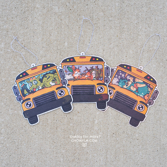 Bus Air-Fresheners {3 scents}