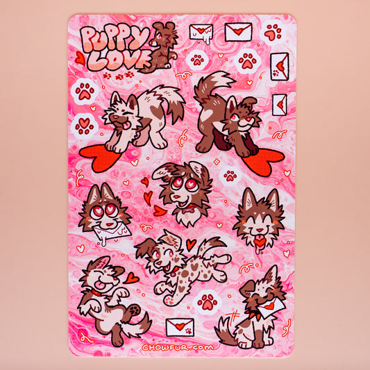 Puppy Love Sticker Sheet