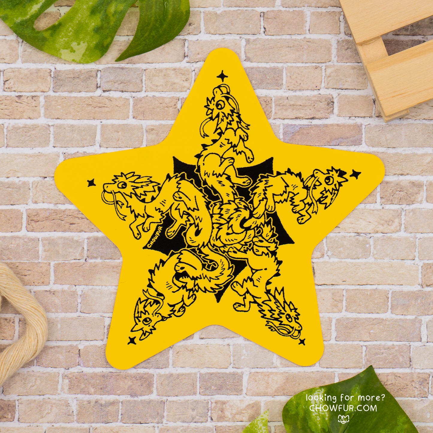 Star Dragon-King Sticker