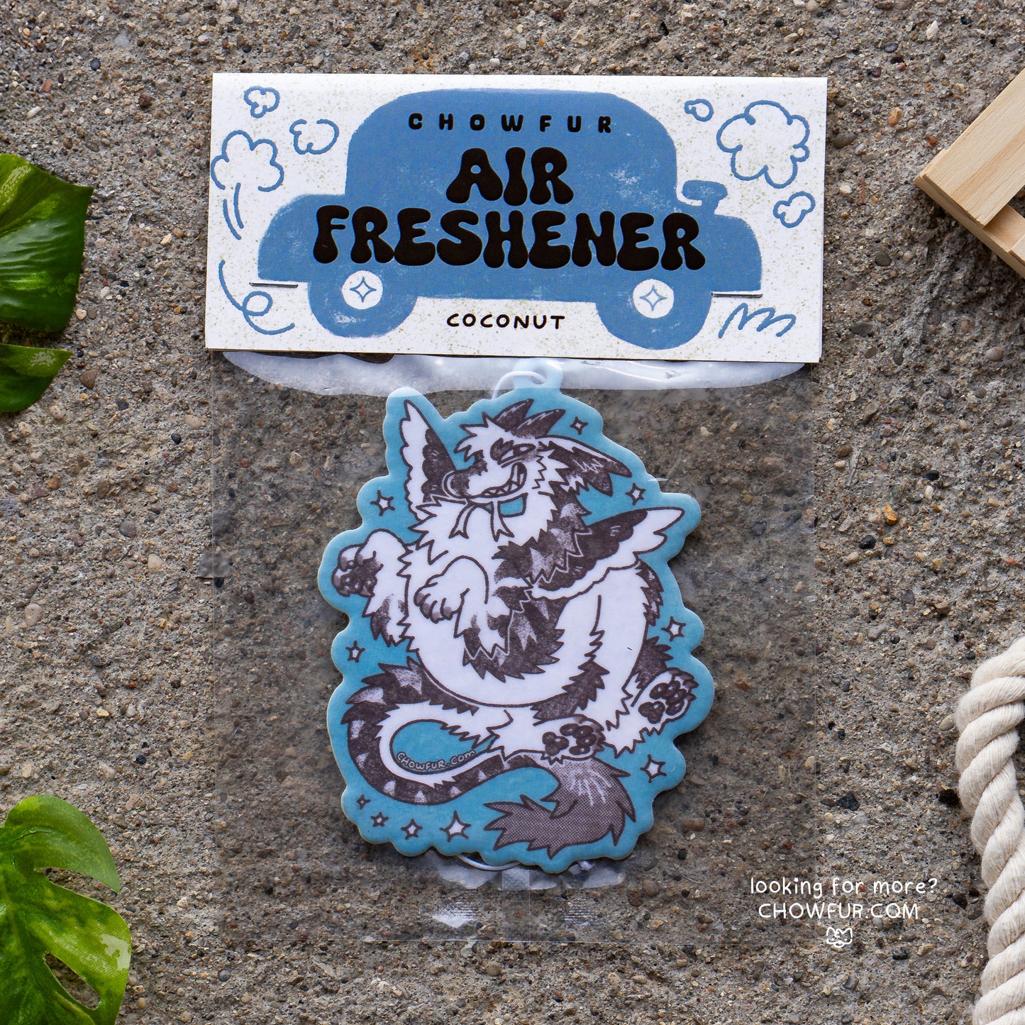 Coconut Dragon Air Freshener