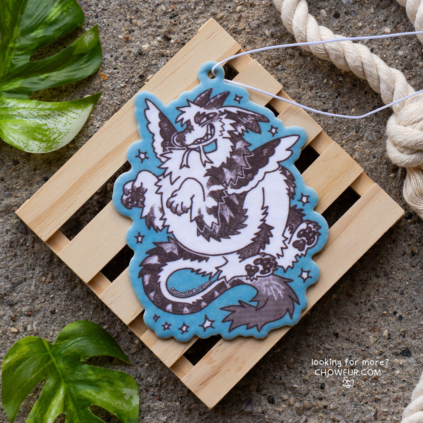 Coconut Dragon Air Freshener