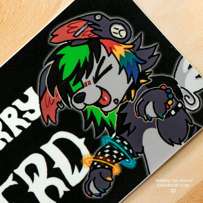 Keep Furry Weird Bumper Sticker