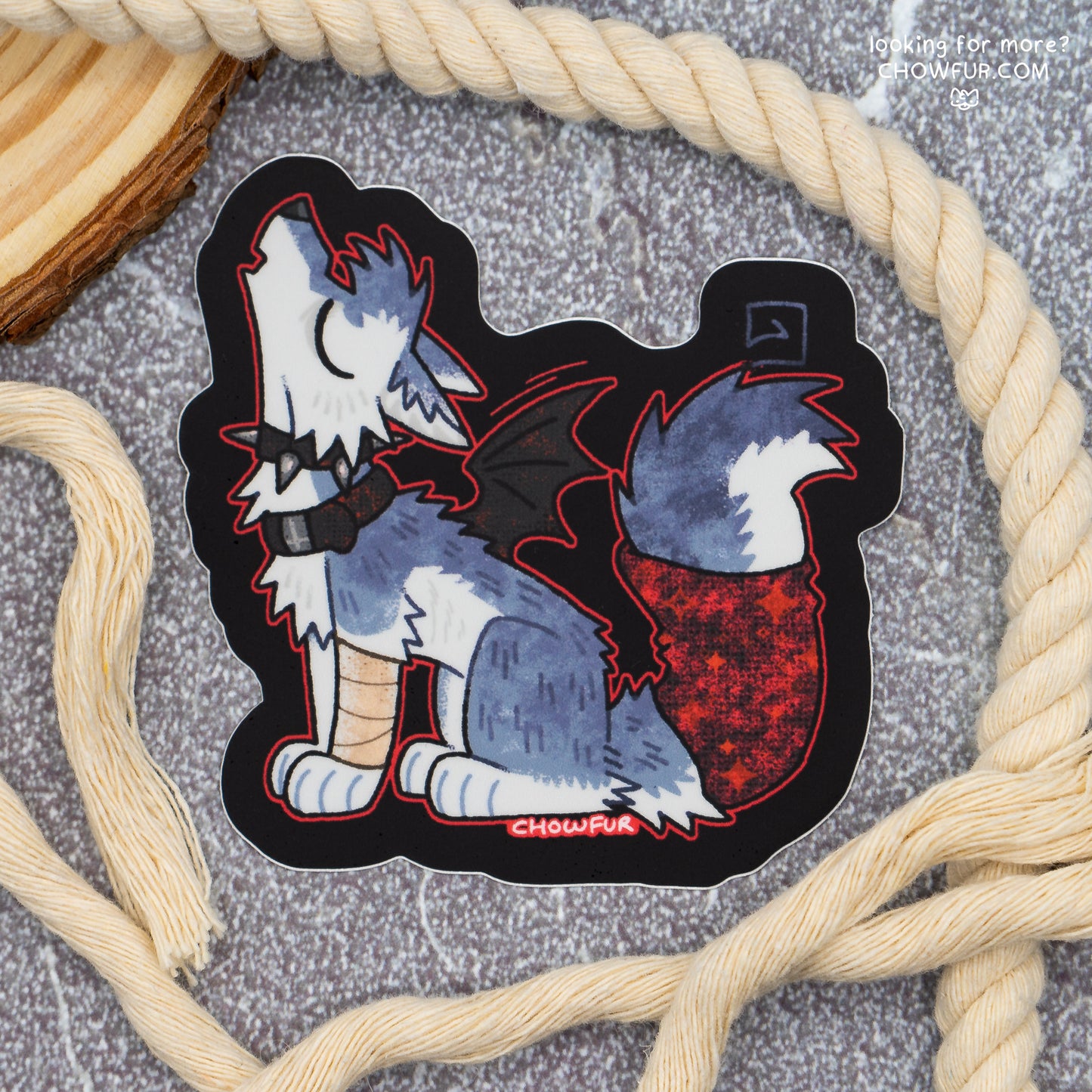 Howling Dark Sparkledog