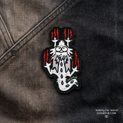 Doodle Dragon Scratch Patch