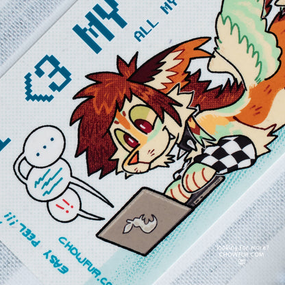 I HEART My Computer Bumper Sticker