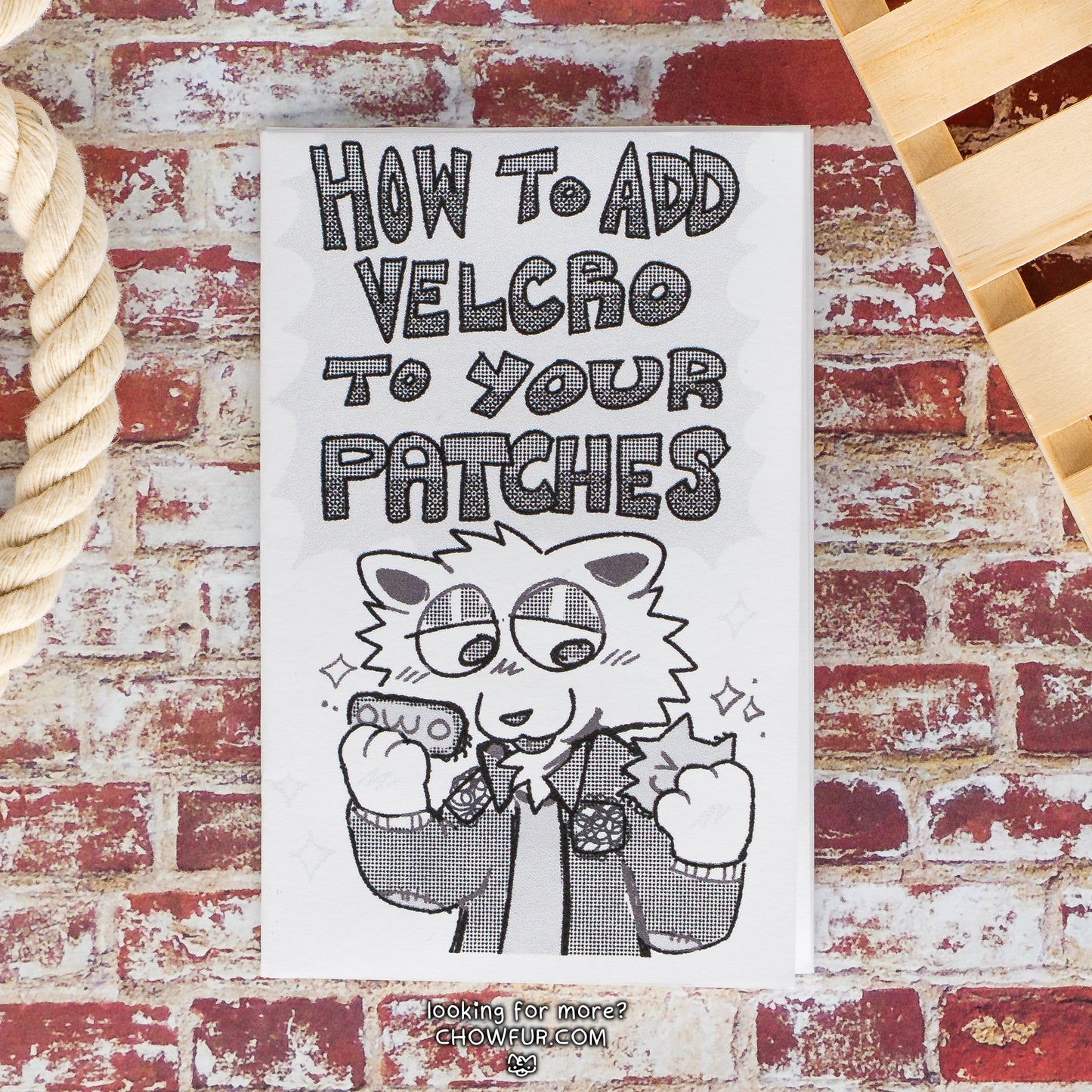 Doodle Dragon Scratch Patch