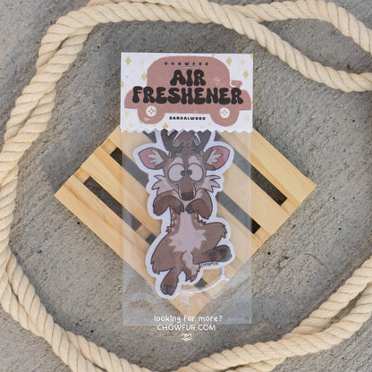 Critter Air Fresheners - $0 - Furry  only from Chowfur.com -  Shop now!