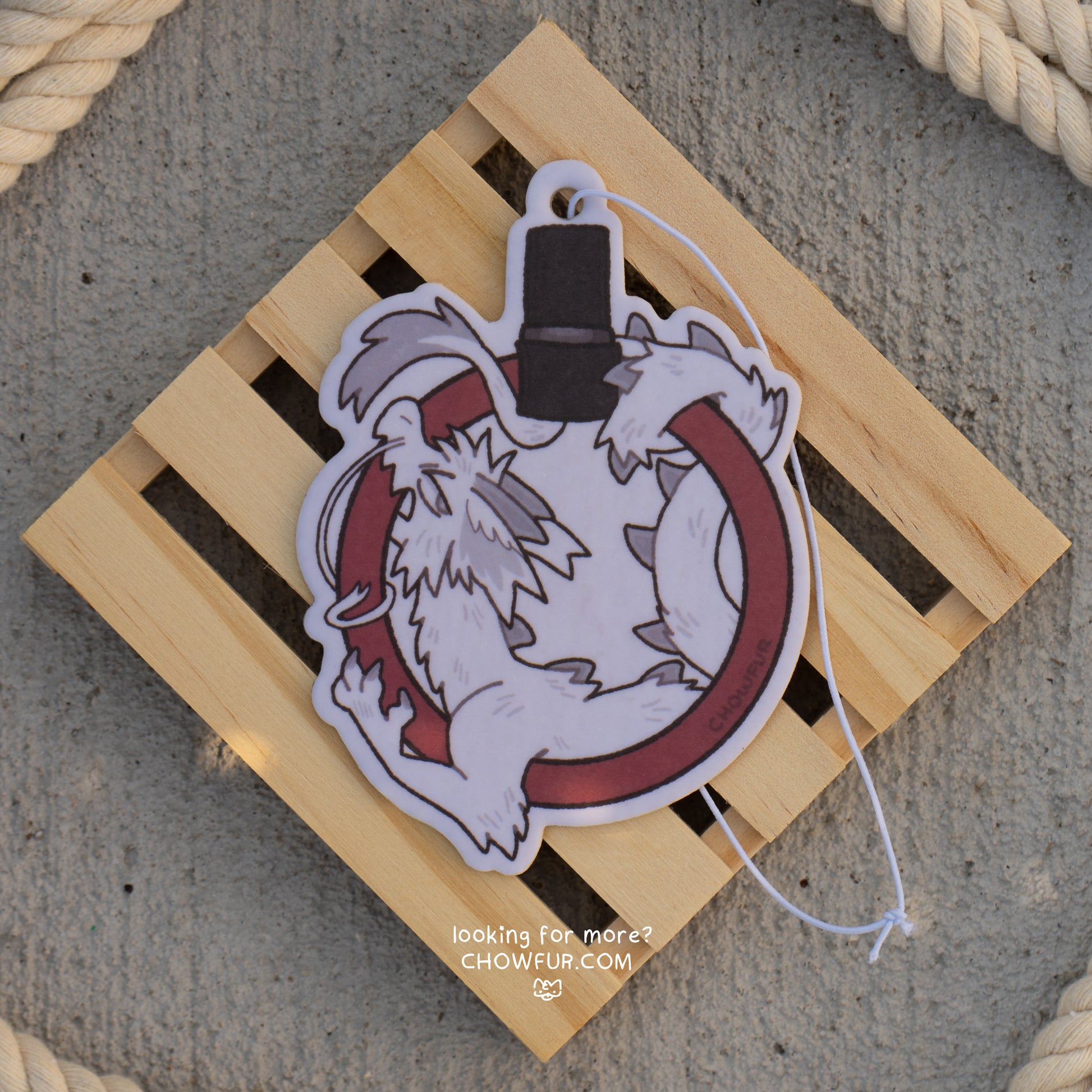 Dragon Tsurikawa Air Freshener - $6 - Furry Air Freshener only from Chowfur.com -  Shop now!