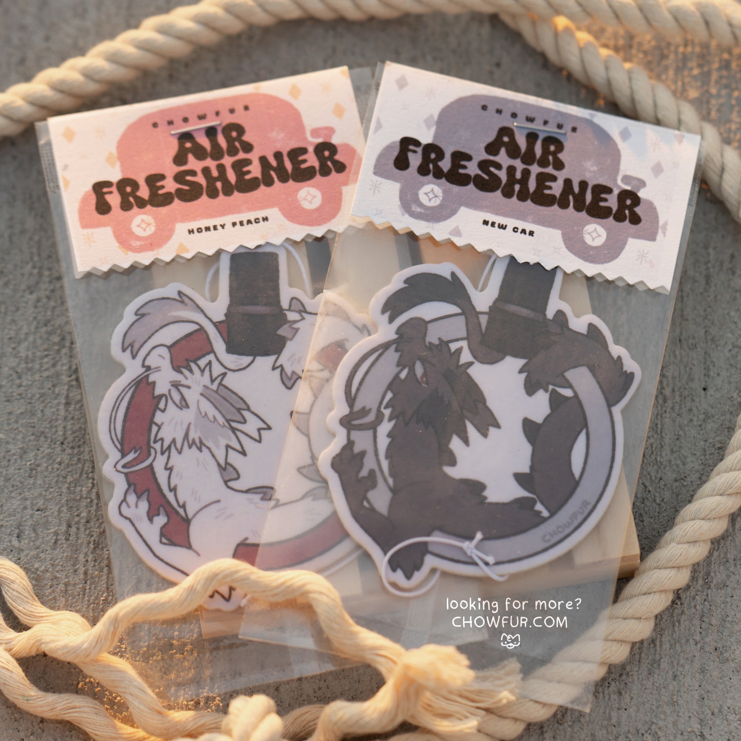 Dragon Tsurikawa Air Freshener - $6 - Furry Air Freshener only from Chowfur.com -  Shop now!