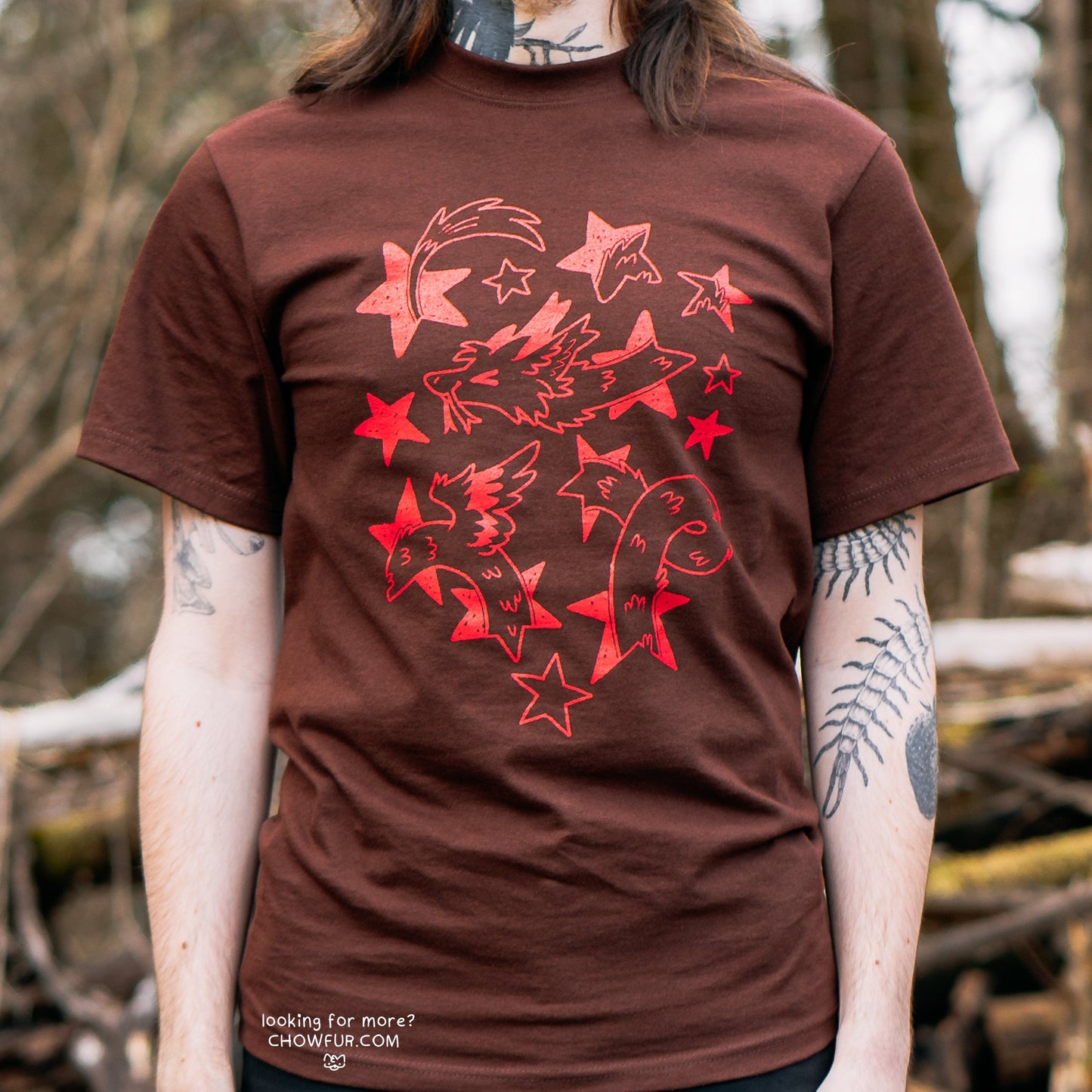 Star Dragon Shirt - $35 - Furry Shirt only from Chowfur.com -  Shop now!